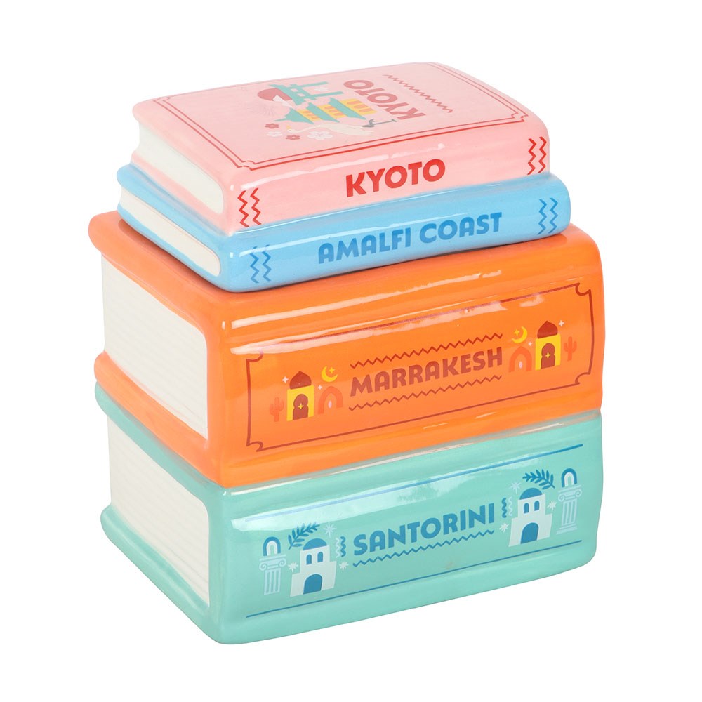 Book Stack Wax Burner