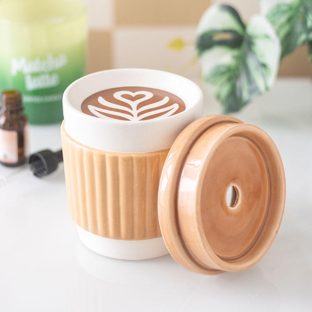 Coffee Cup Wax Burner