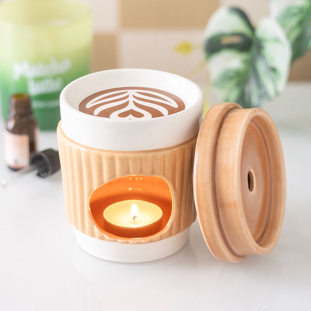 Coffee Cup Wax Burner