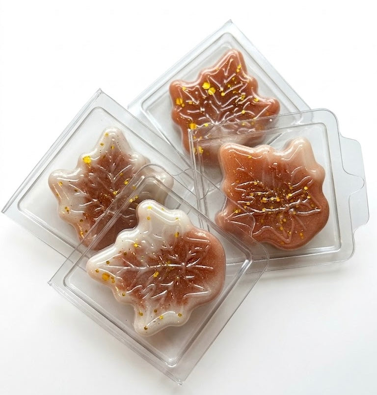 Autumn leaf mini clamshell