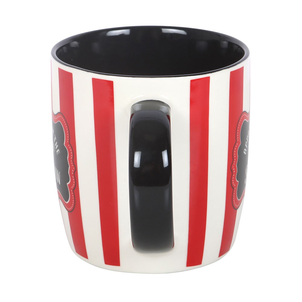 Red Striped Ringmaster Mug