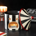 Striped Circus Tent Wax Burner