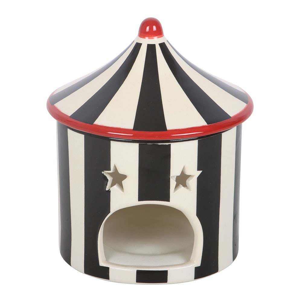Striped Circus Tent Wax Burner