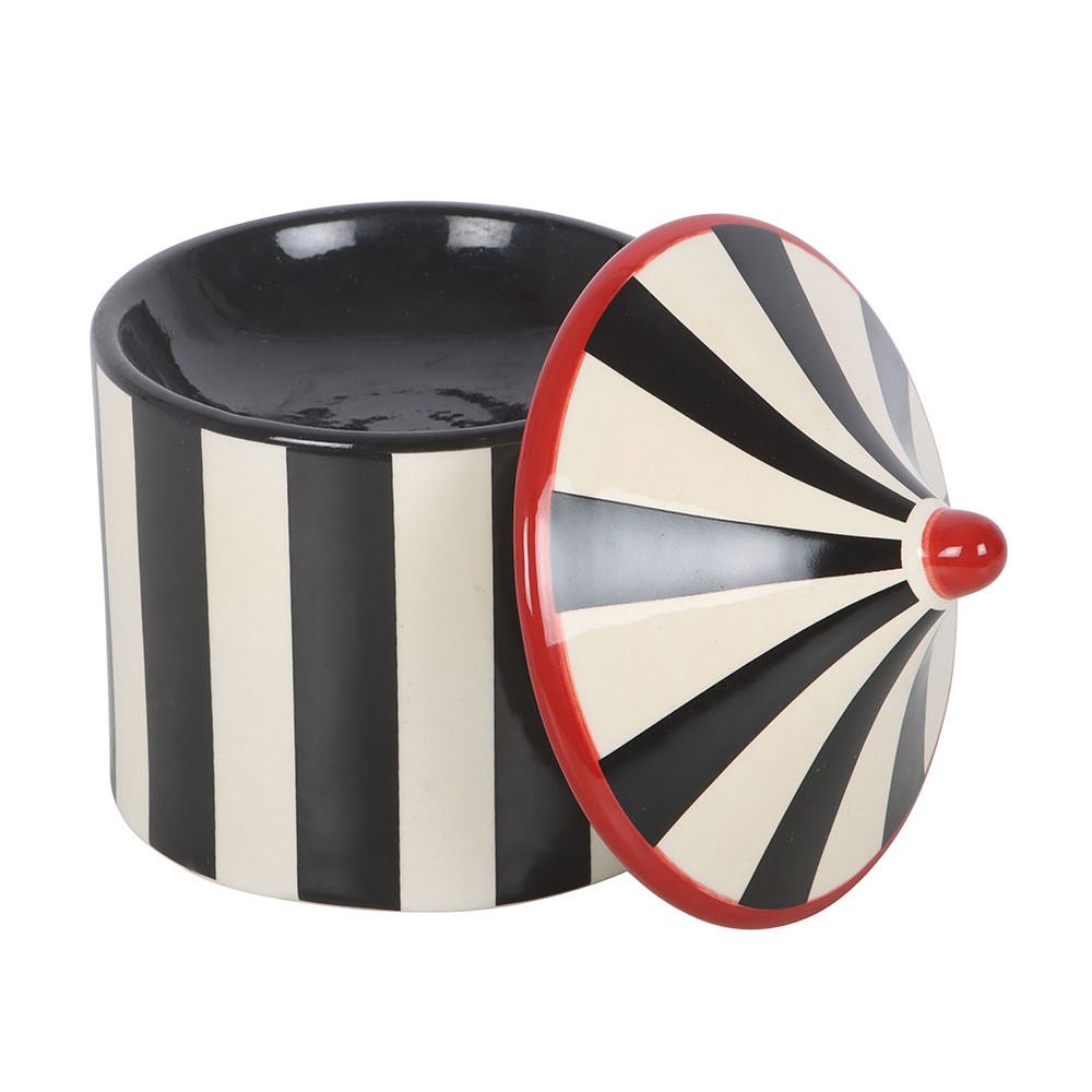 Striped Circus Tent Wax Burner