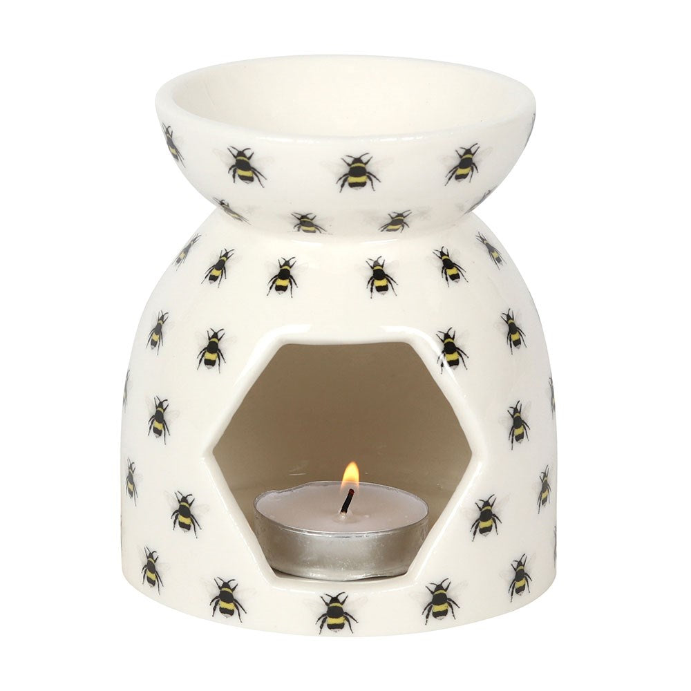 Bee Print Wax Burner