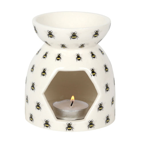 Bee Print Wax Burner