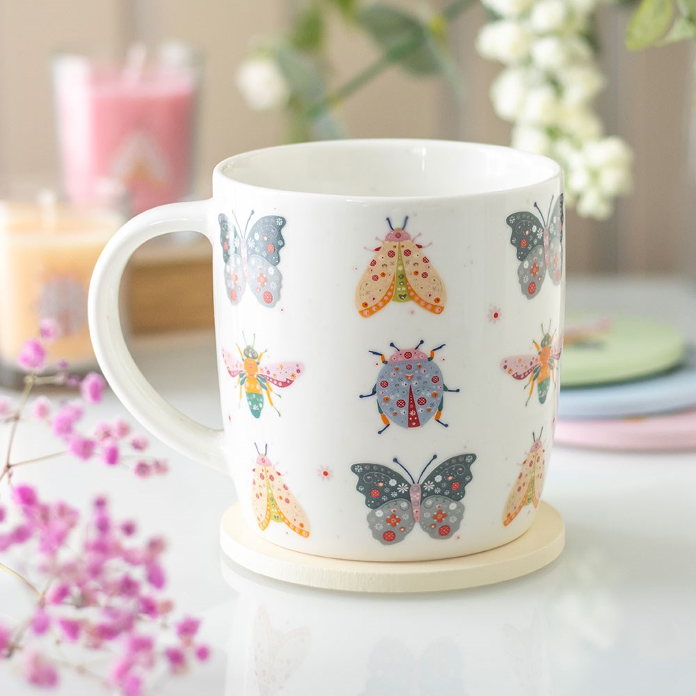 Bug Print Mug