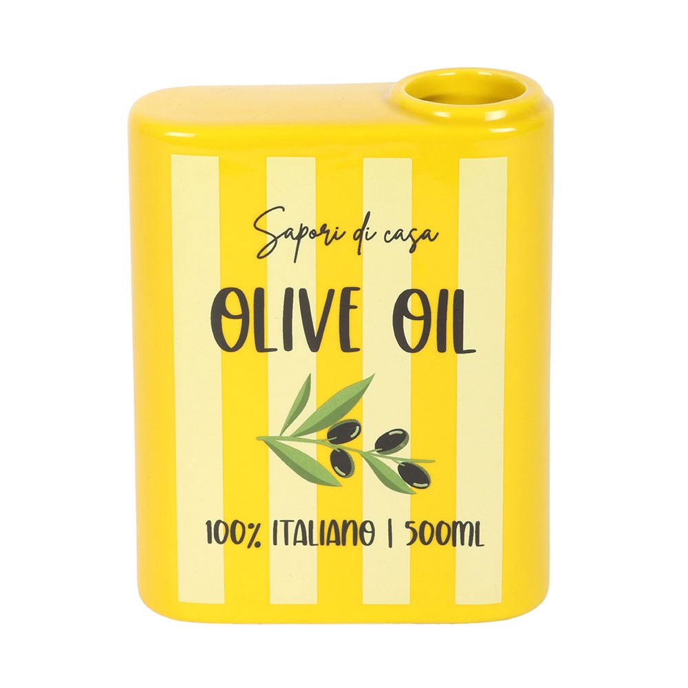 Olive Oil Flower Vase