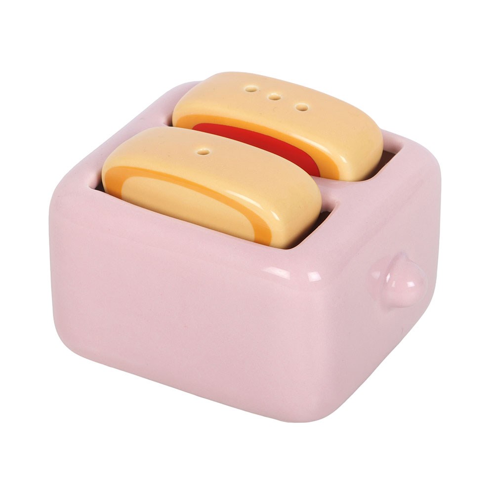 Cute Toast Salt & Pepper Shakers